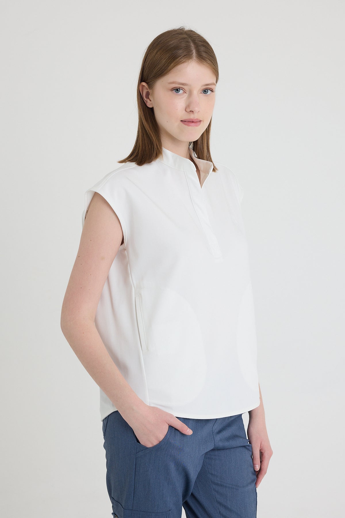 Brigitte Scrub Top