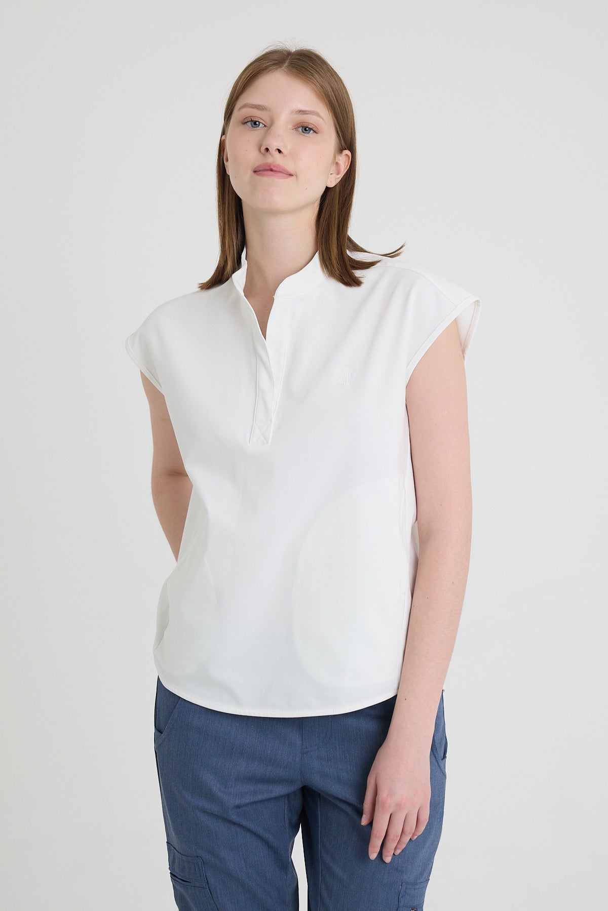 Brigitte Scrub Top