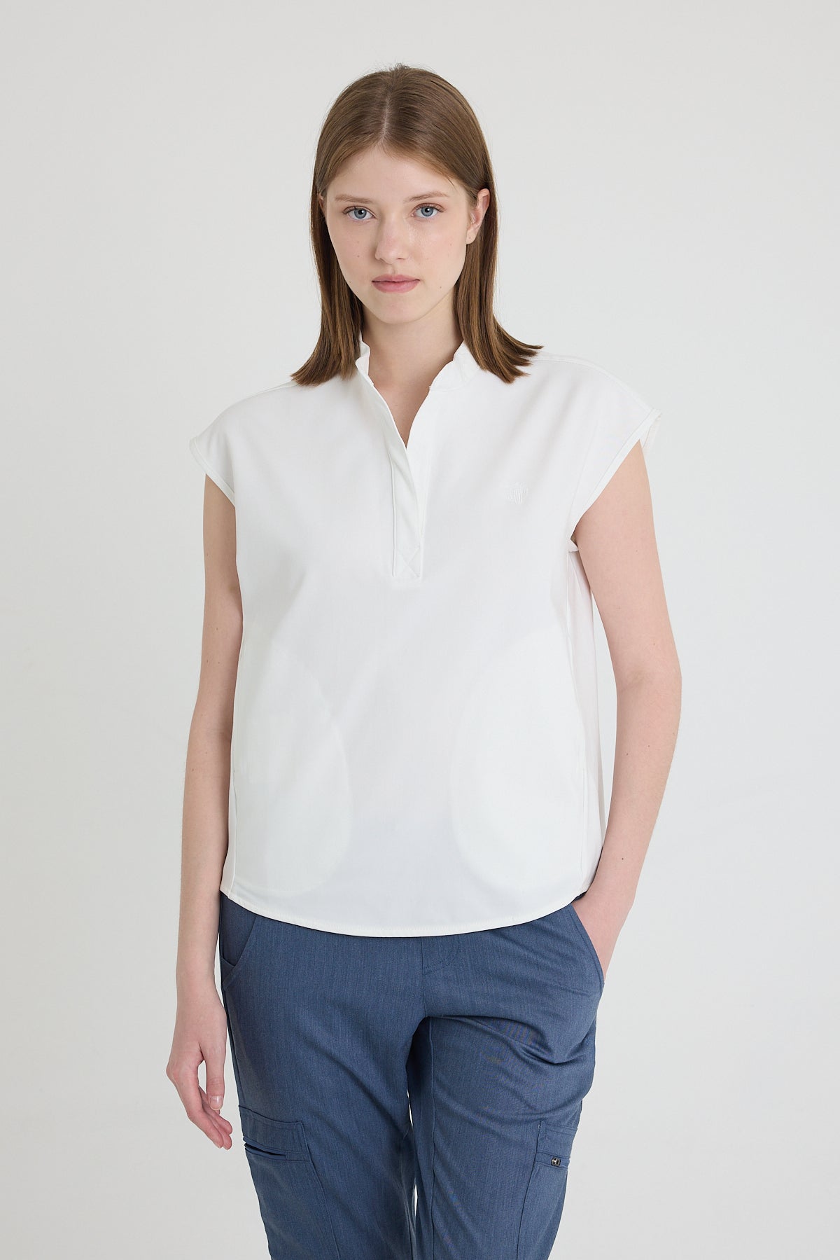 Brigitte Scrub Top