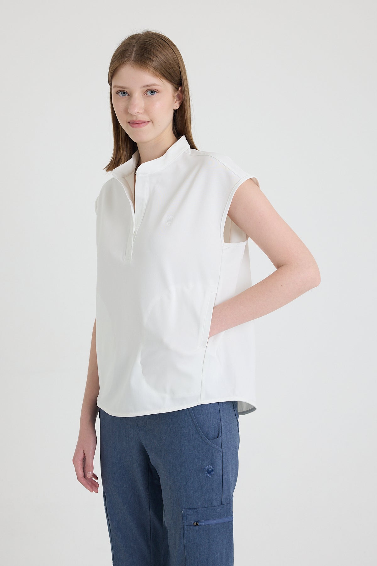 Brigitte Scrub Top