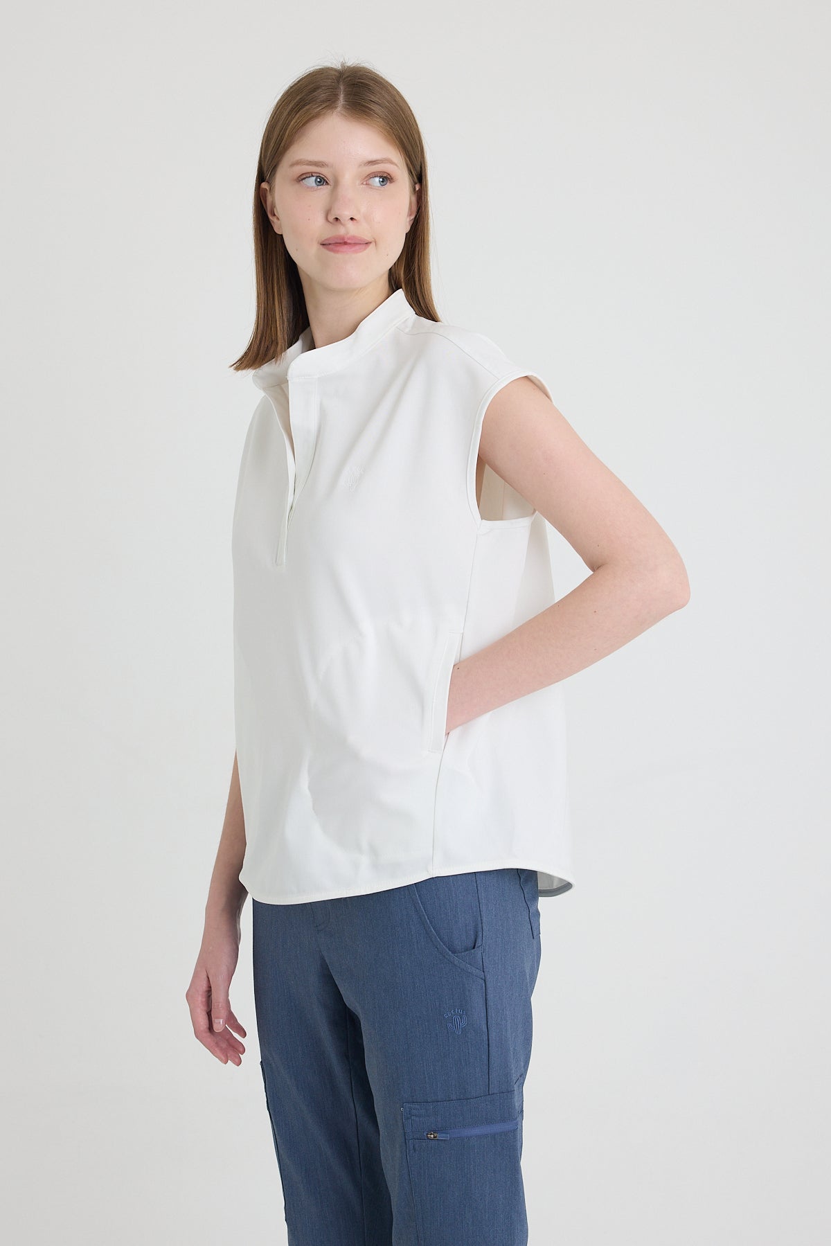 Brigitte Scrub Top
