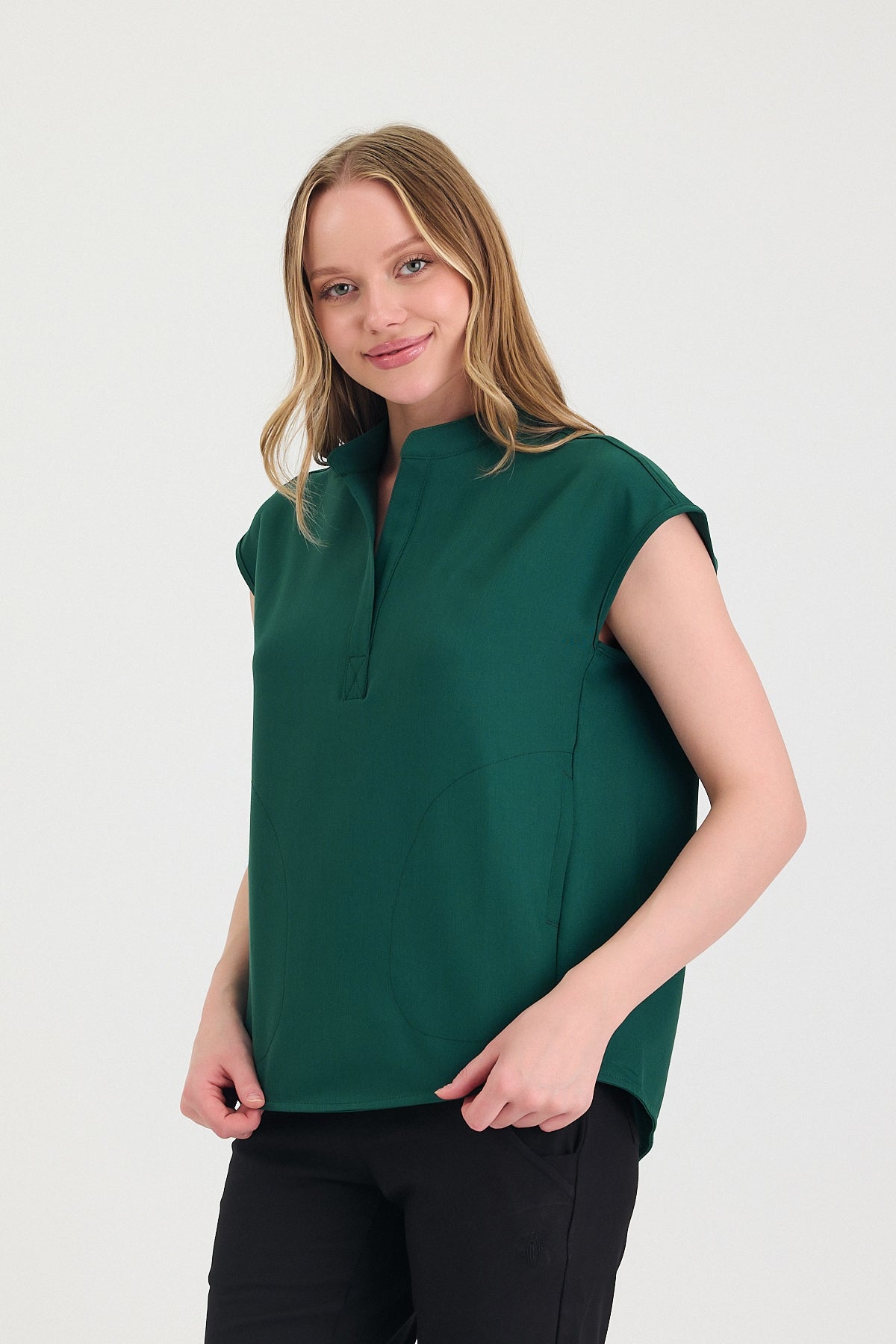 Brigitte Scrub Top