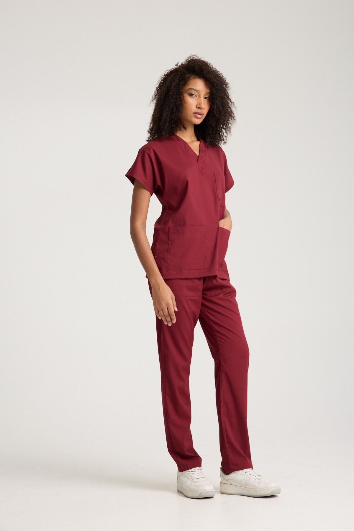 Cactus Panda Women's Scrub Set