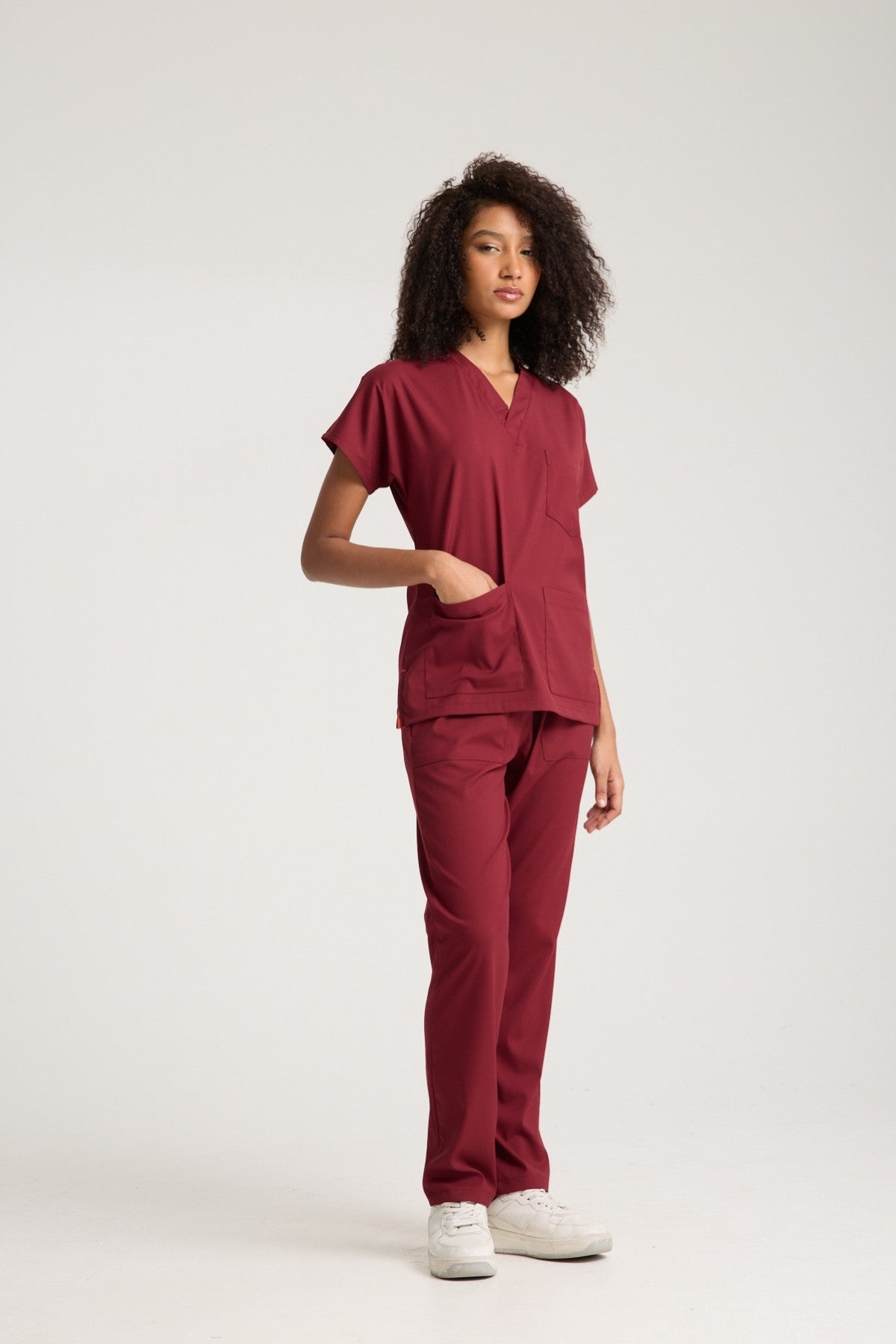Cactus Panda Women's Scrub Set