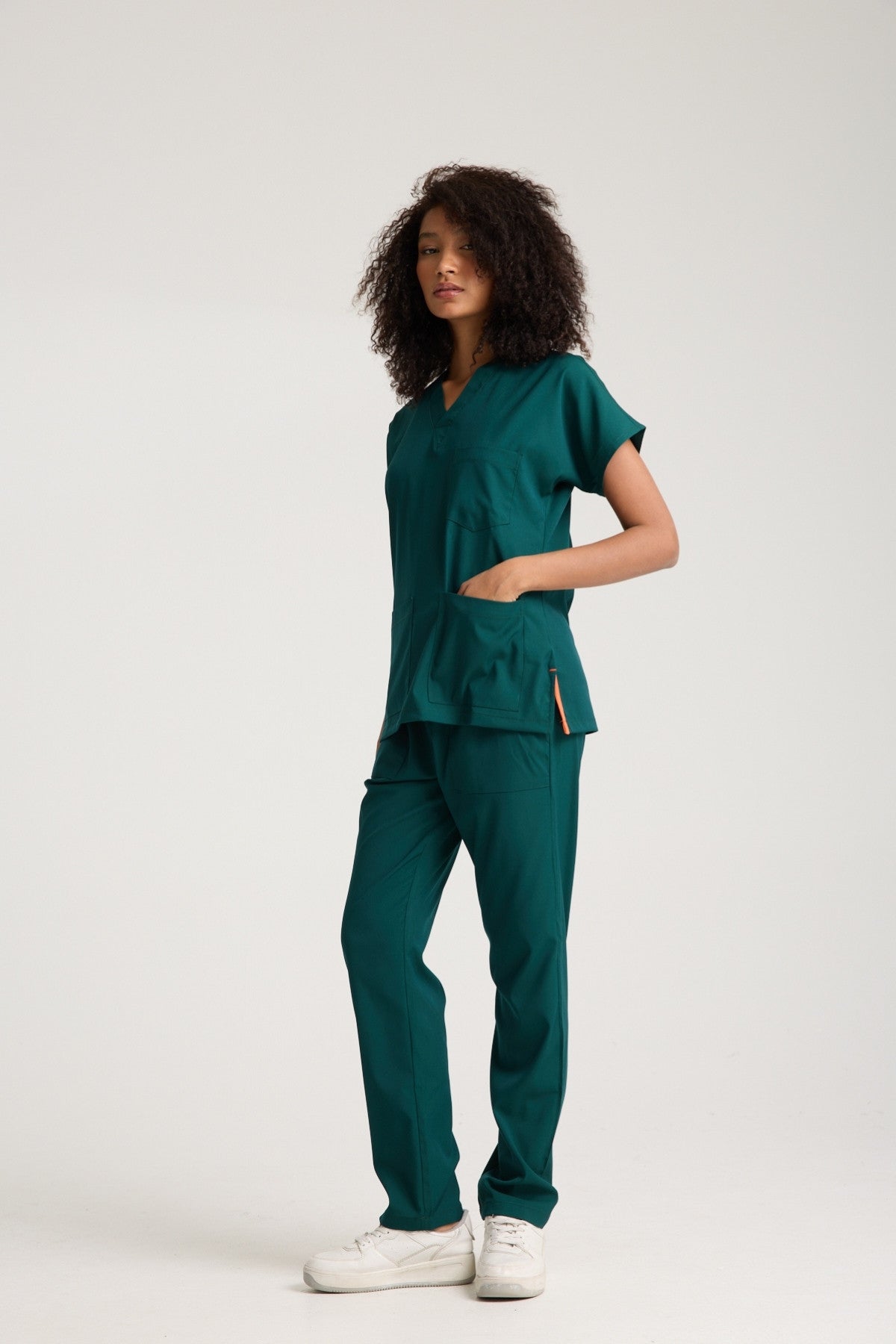 Cactus Panda Women's Scrub Set