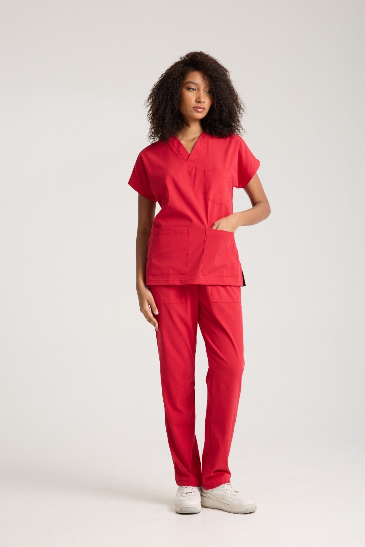Cactus Panda Women's Scrub Set