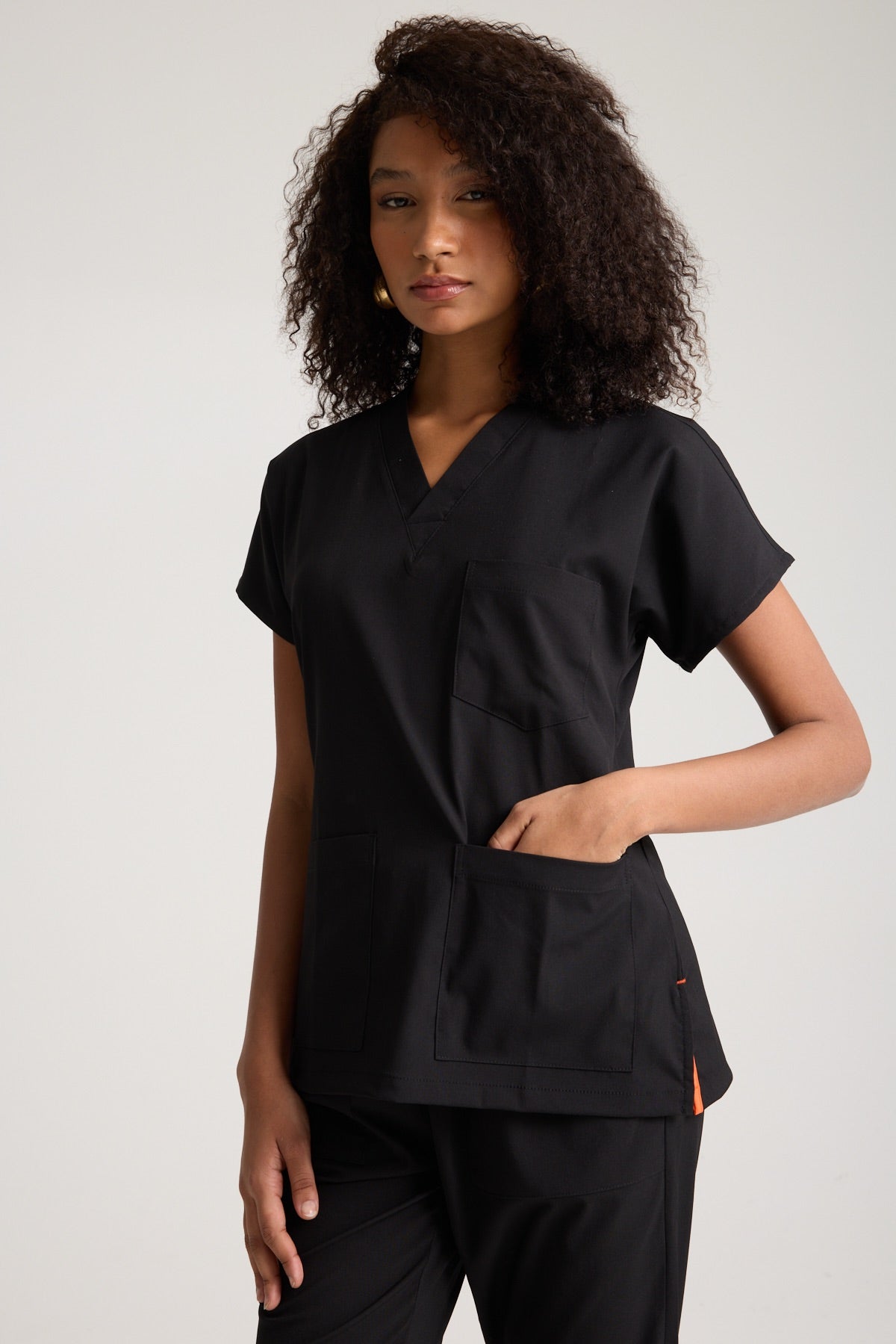Panda Women's Scrub Top