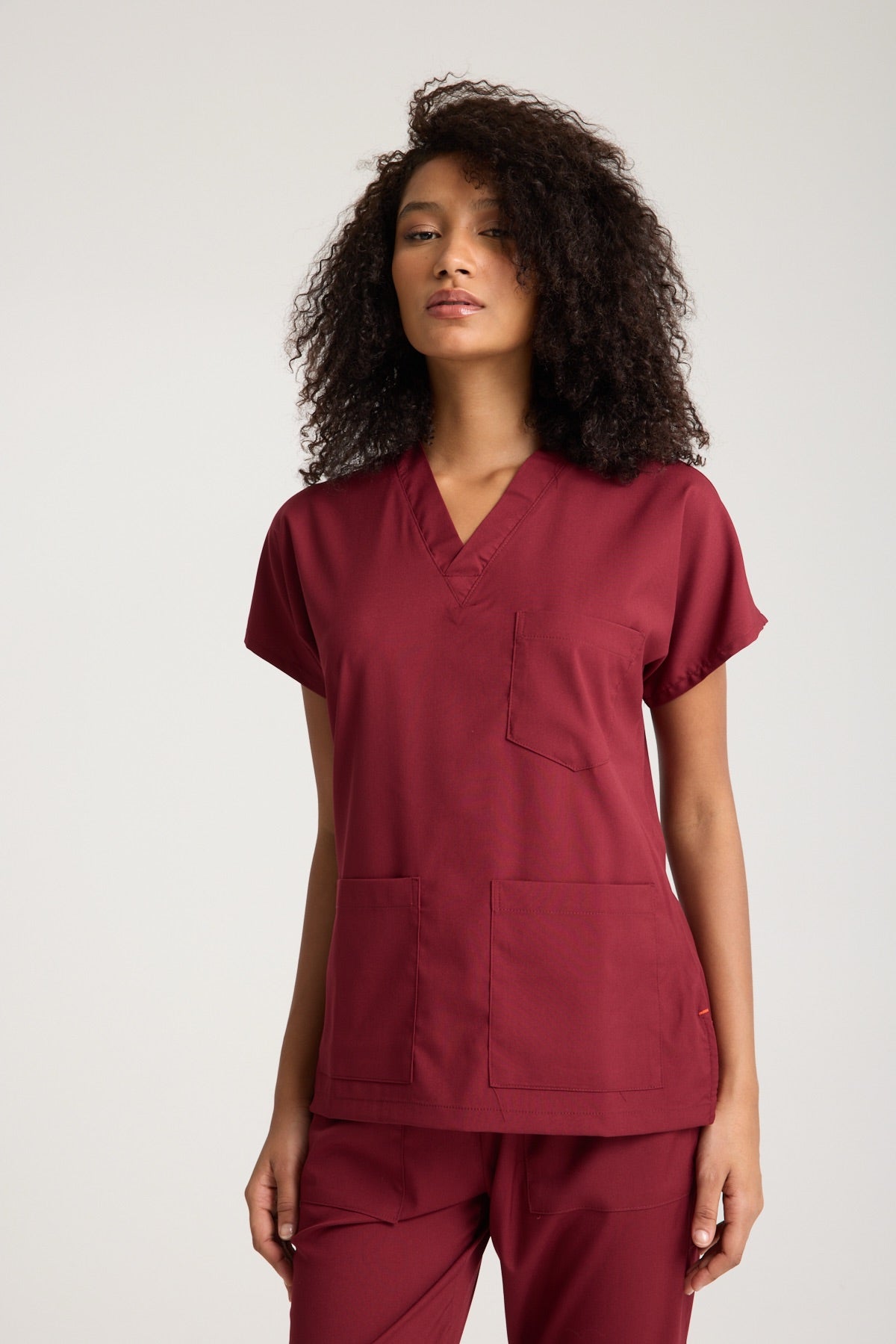 Panda Women's Scrub Top