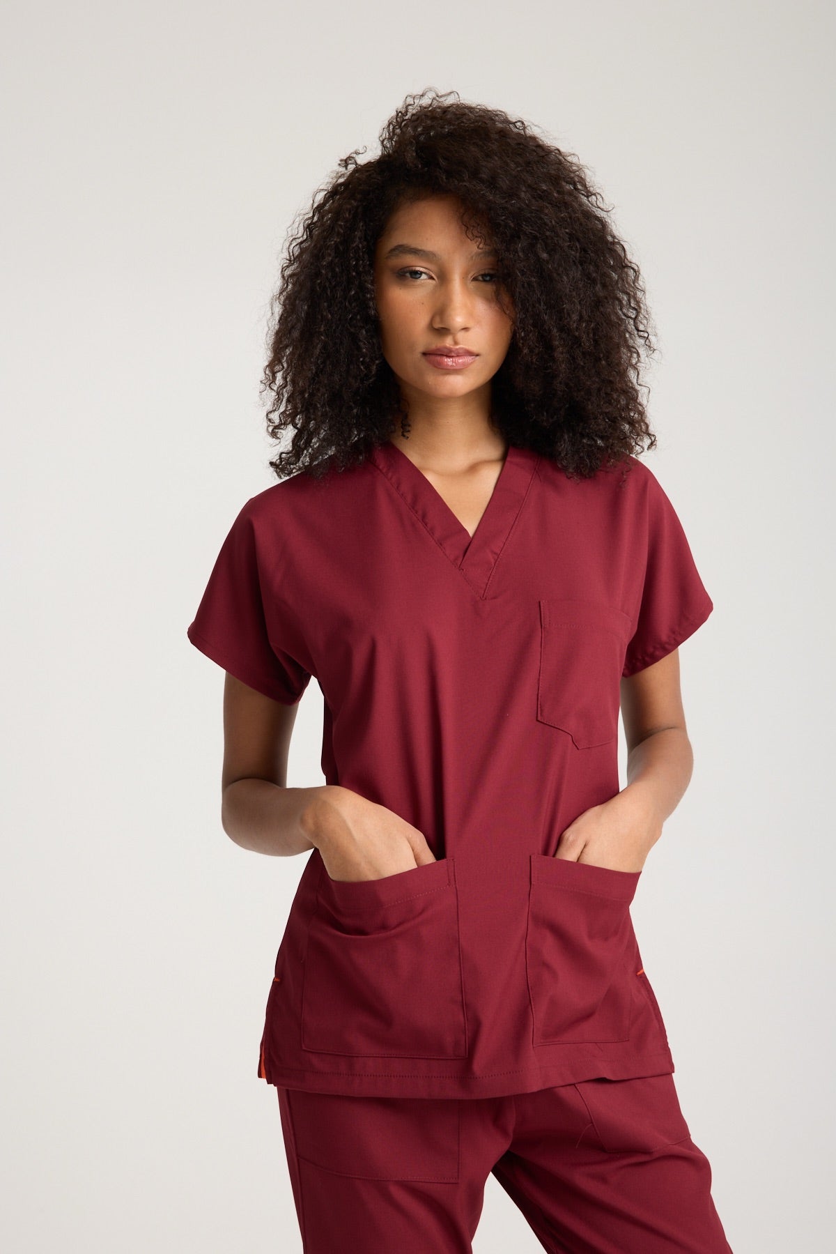 Panda Women's Scrub Top