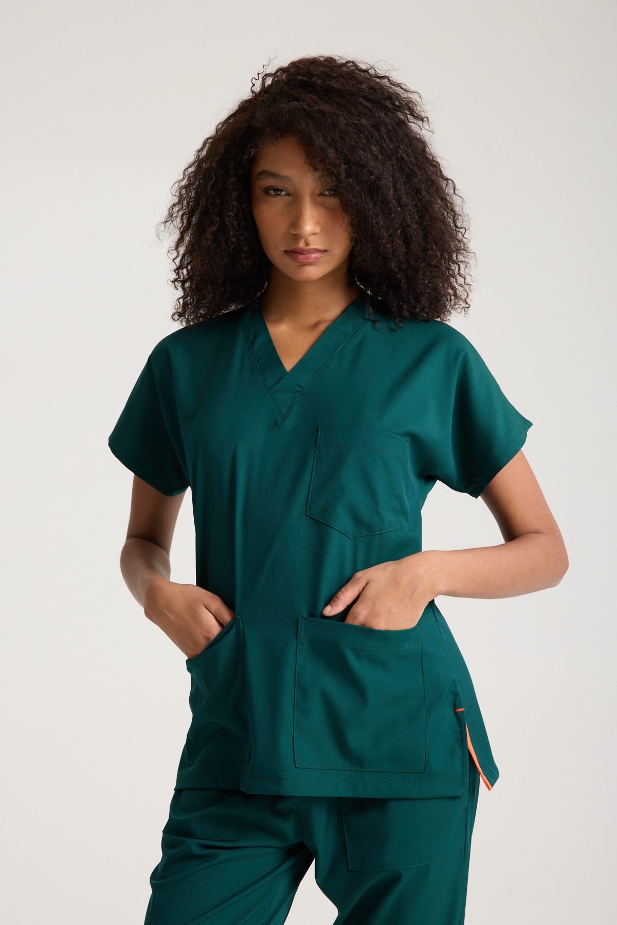 Panda Women's Scrub Top