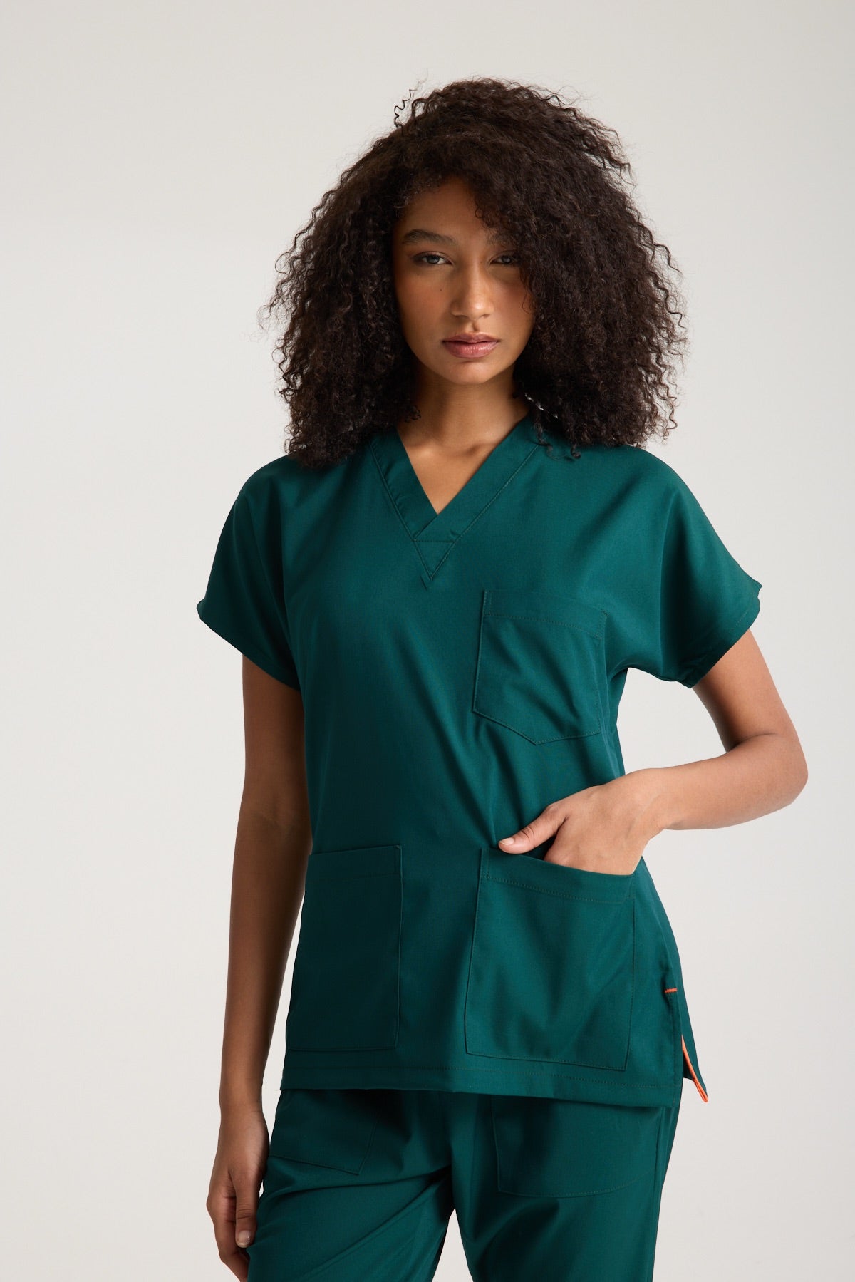 Panda Women's Scrub Top