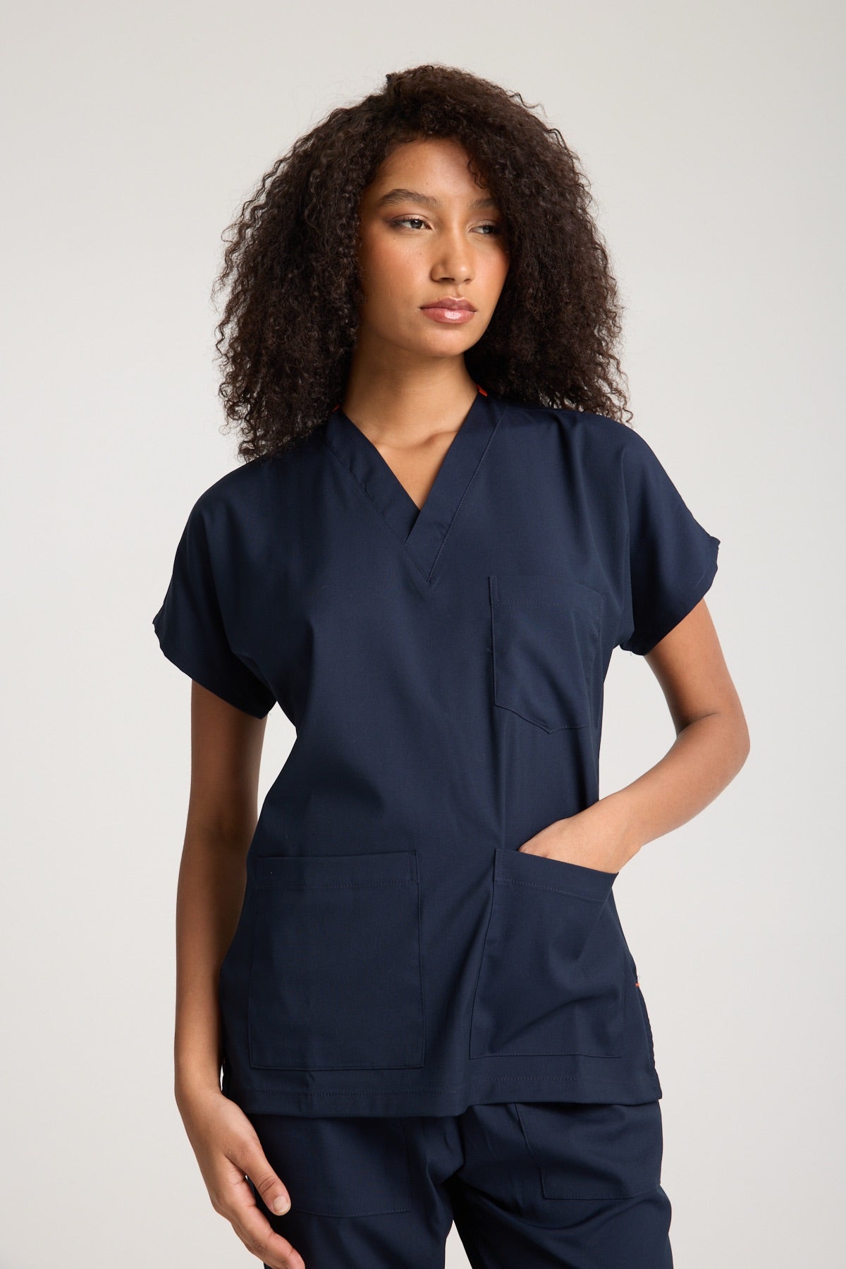 Panda Women's Scrub Top