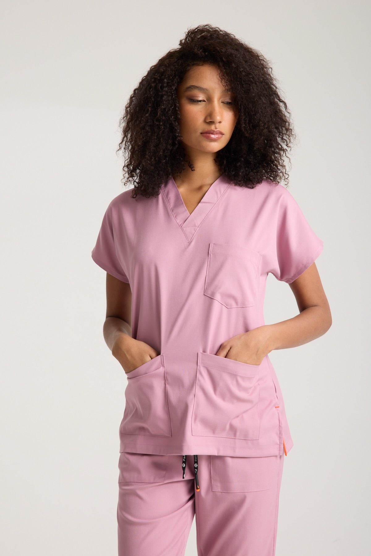 Panda Women's Scrub Top