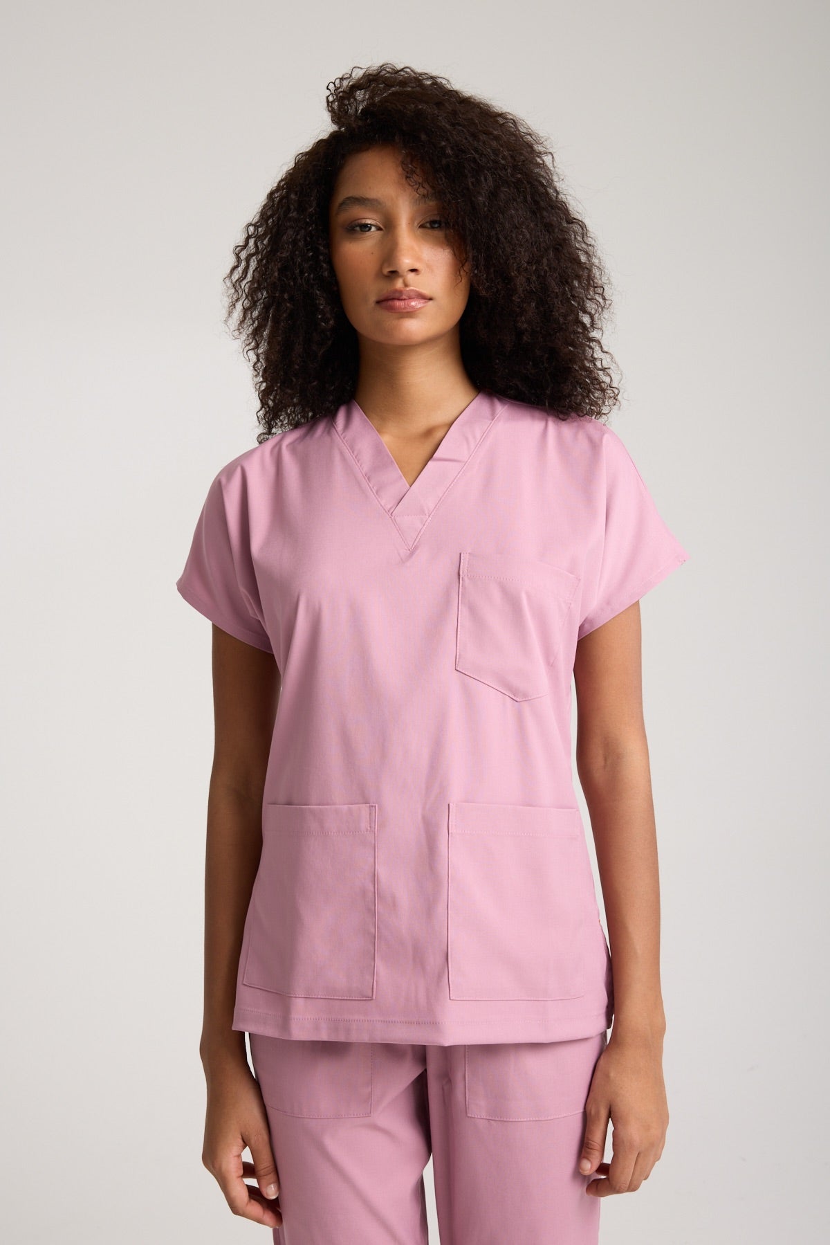 Panda Women's Scrub Top