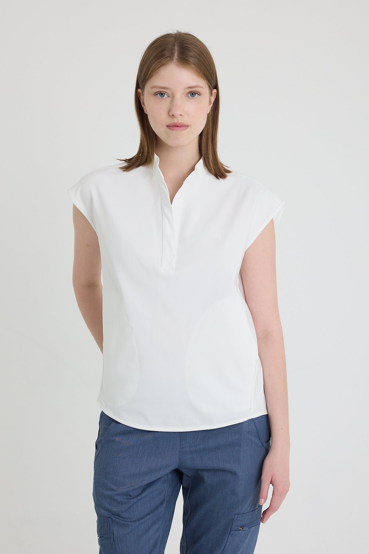 Brigitte Scrub Top