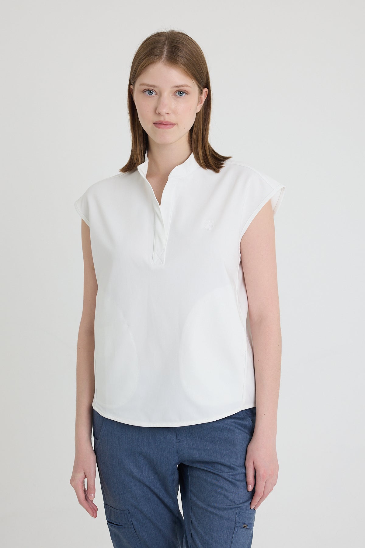 Brigitte Scrub Top