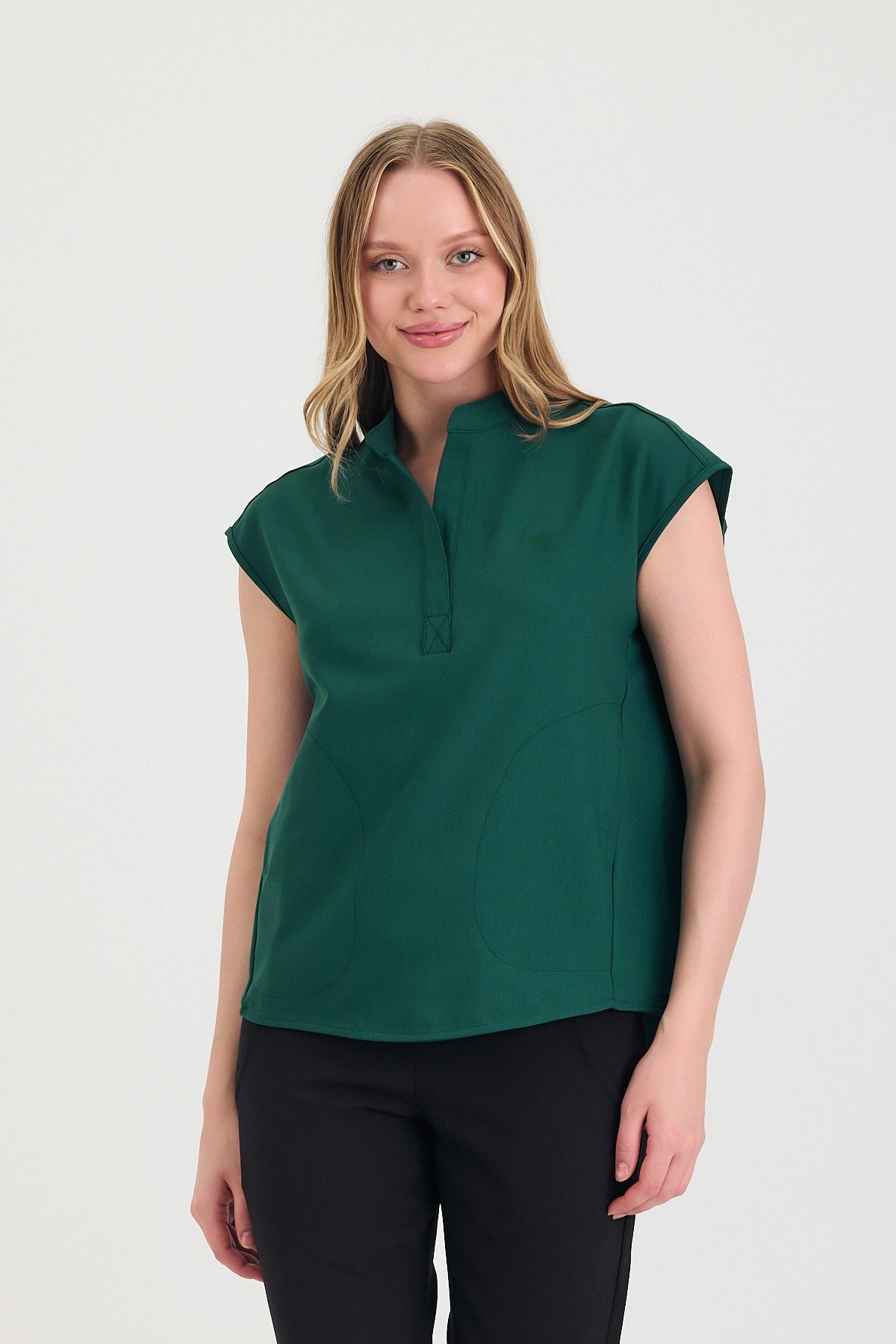 Brigitte Scrub Top