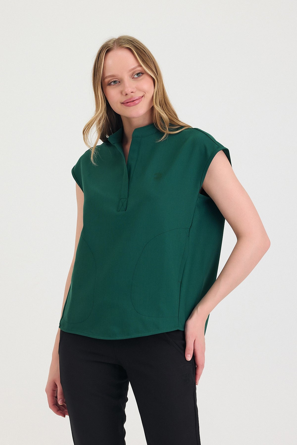Brigitte Scrub Top