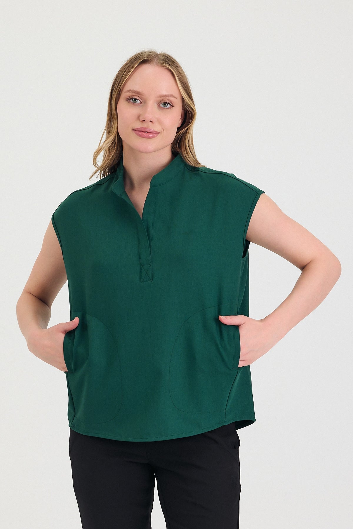 Brigitte Scrub Top