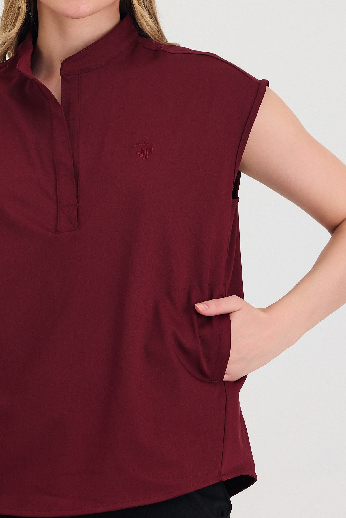 Brigitte Scrub Top
