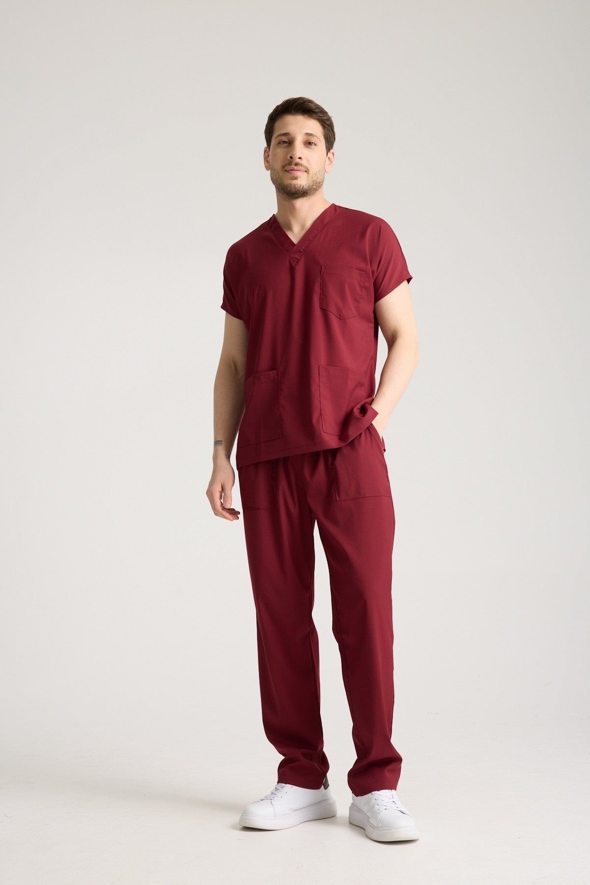 Panda Men's Scrub Sets