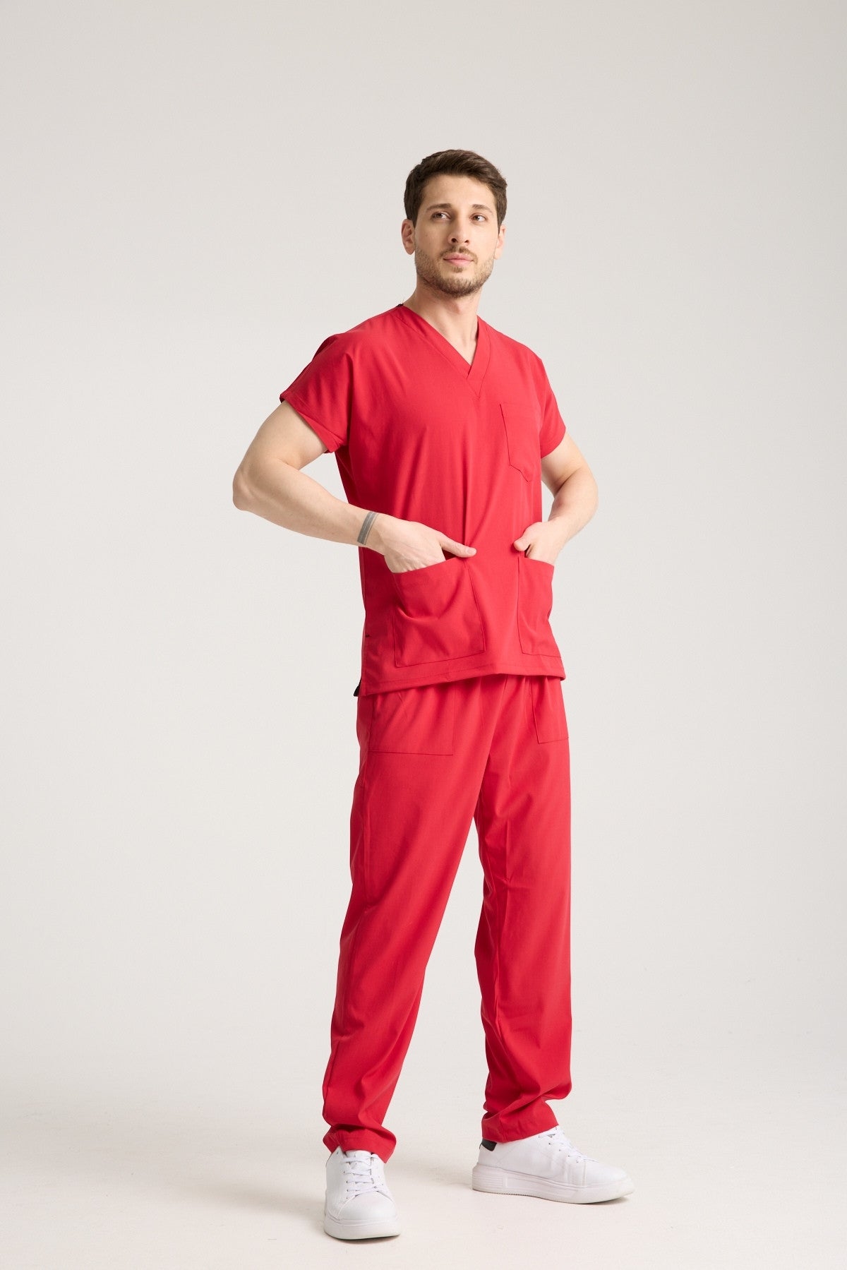 Panda Men's Scrub Sets