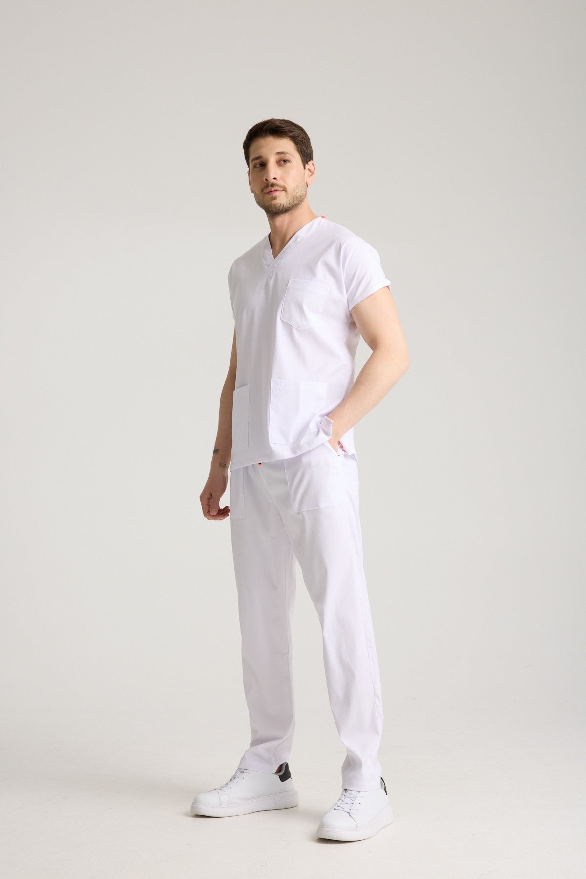 Panda Men's Scrub Sets