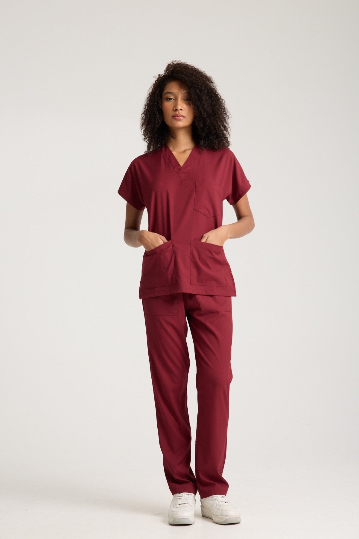 Cactus Panda Women's Scrub Set