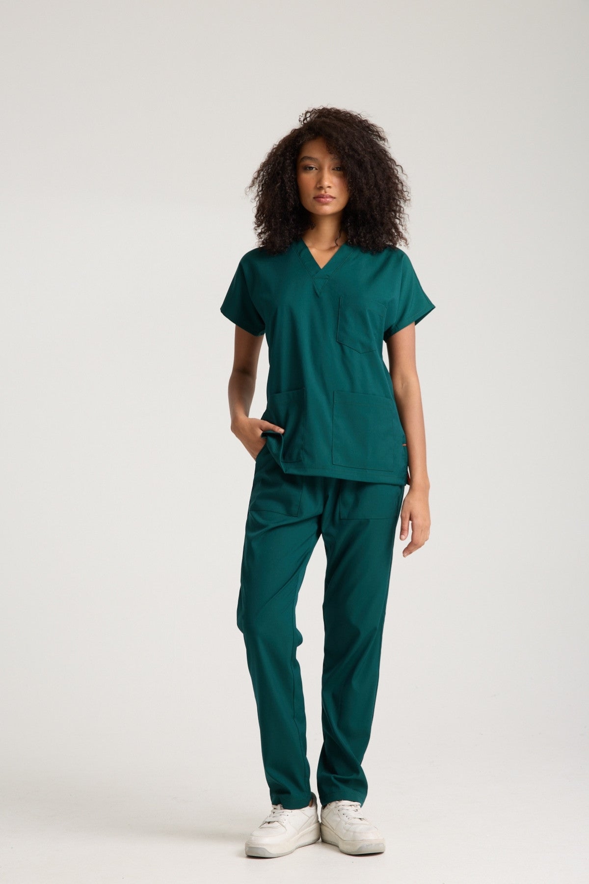 Cactus Panda Women's Scrub Set