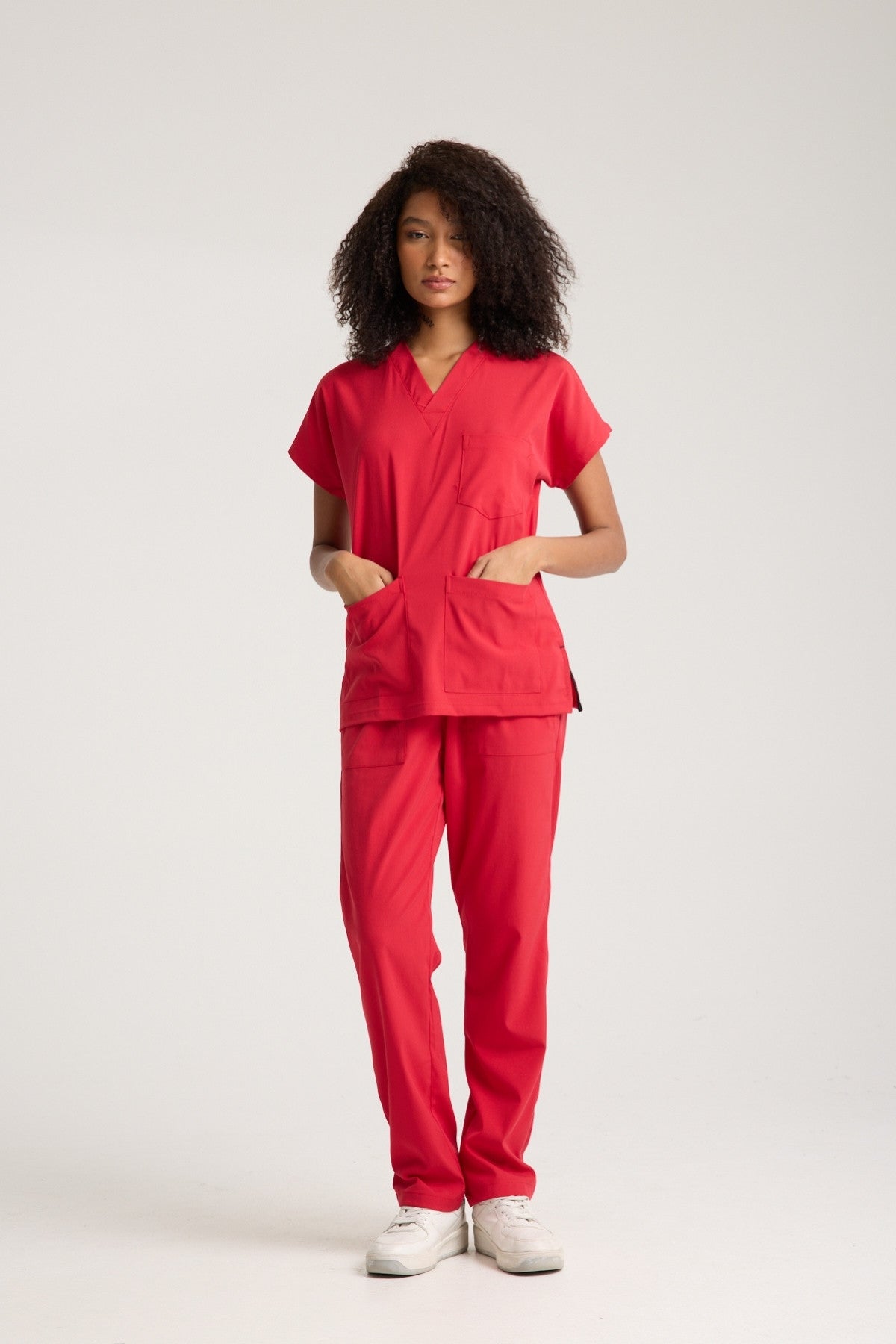 Cactus Panda Women's Scrub Set