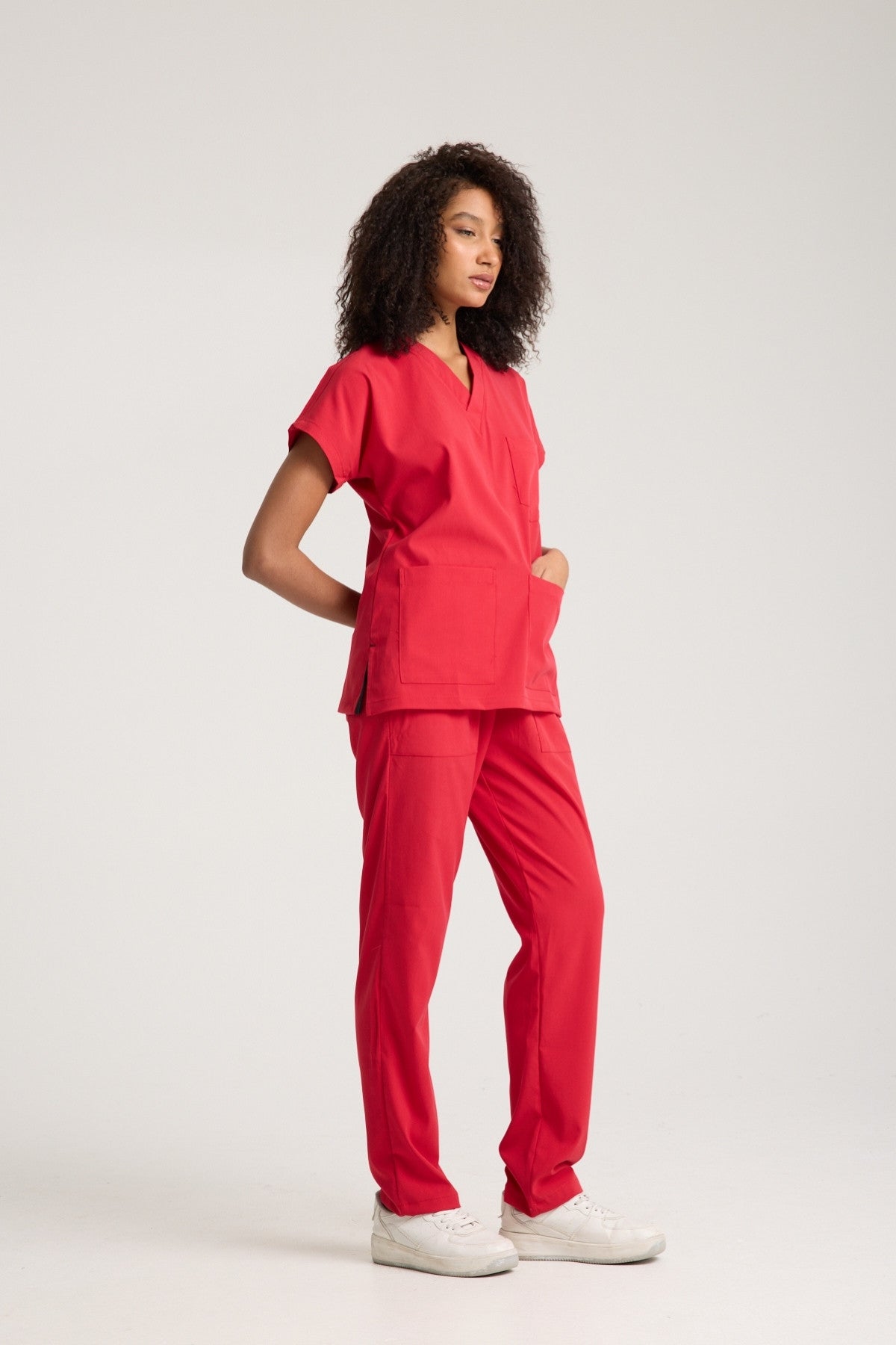 Cactus Panda Women's Scrub Set