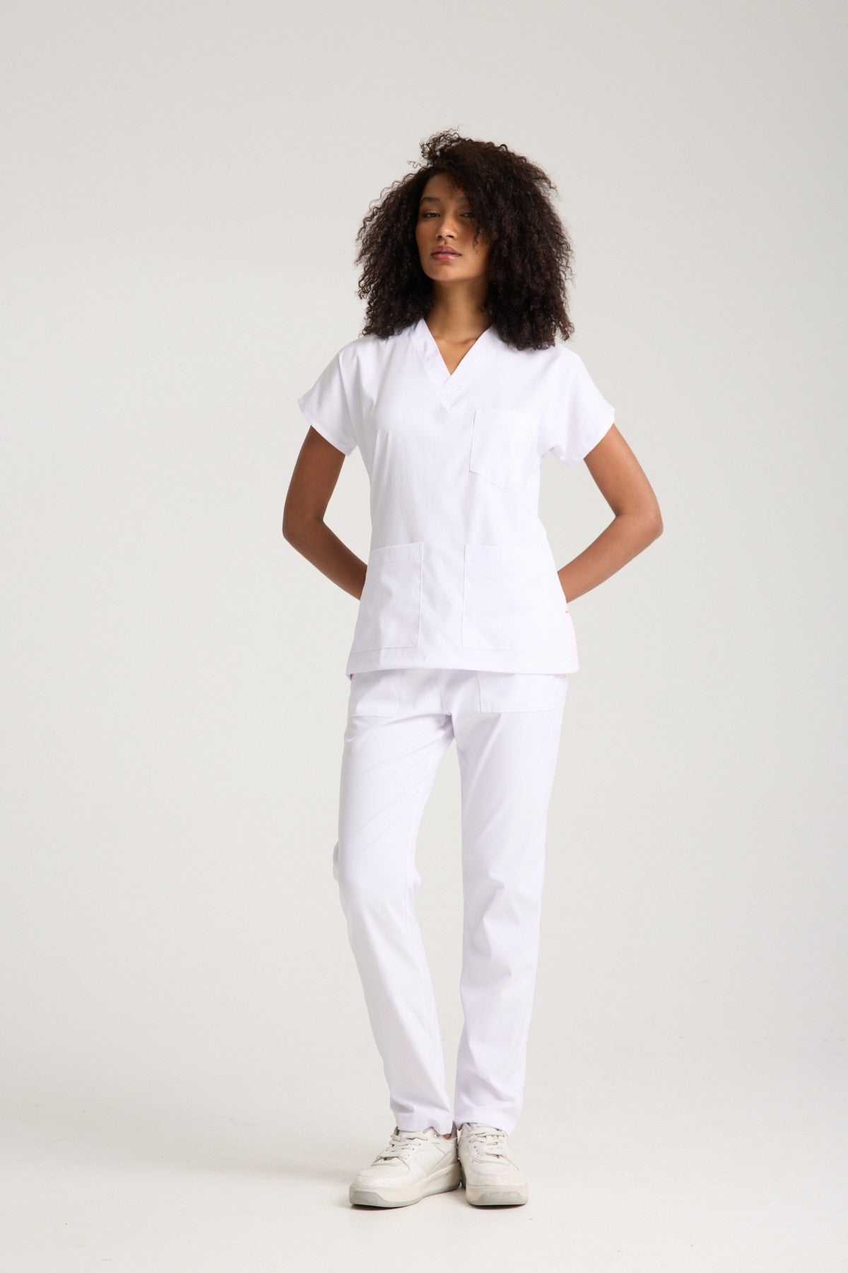 Cactus Panda Women's Scrub Set