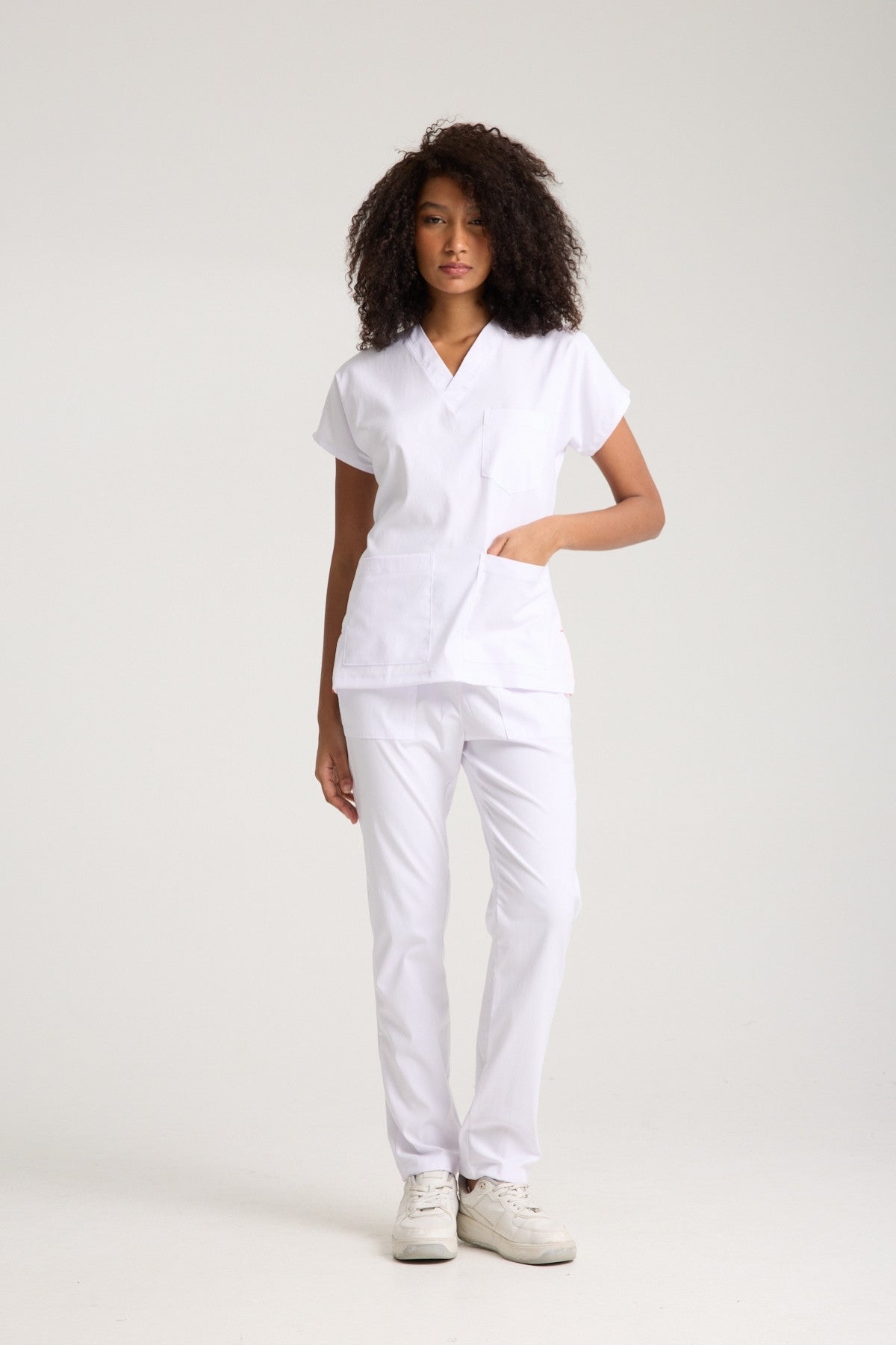 Cactus Panda Women's Scrub Set