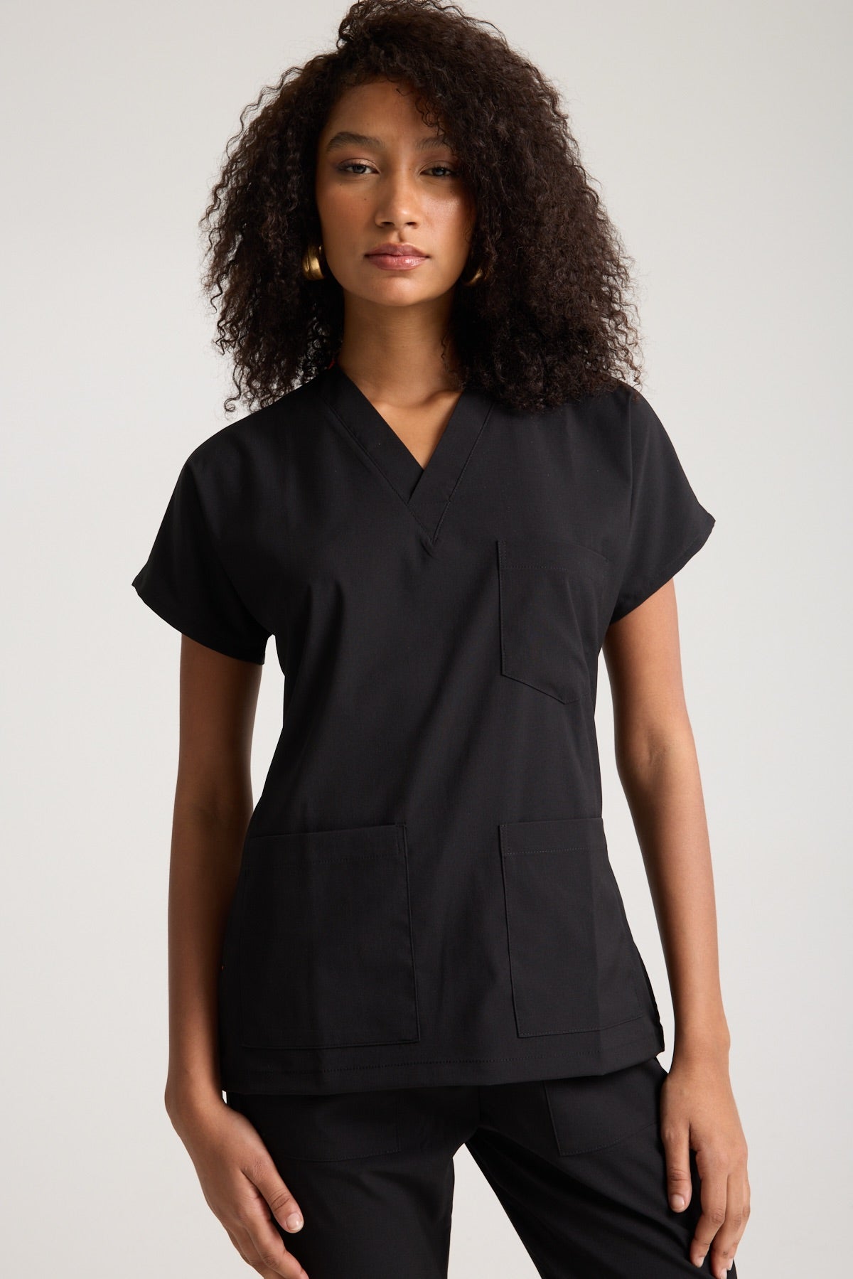 Panda Women's Scrub Top