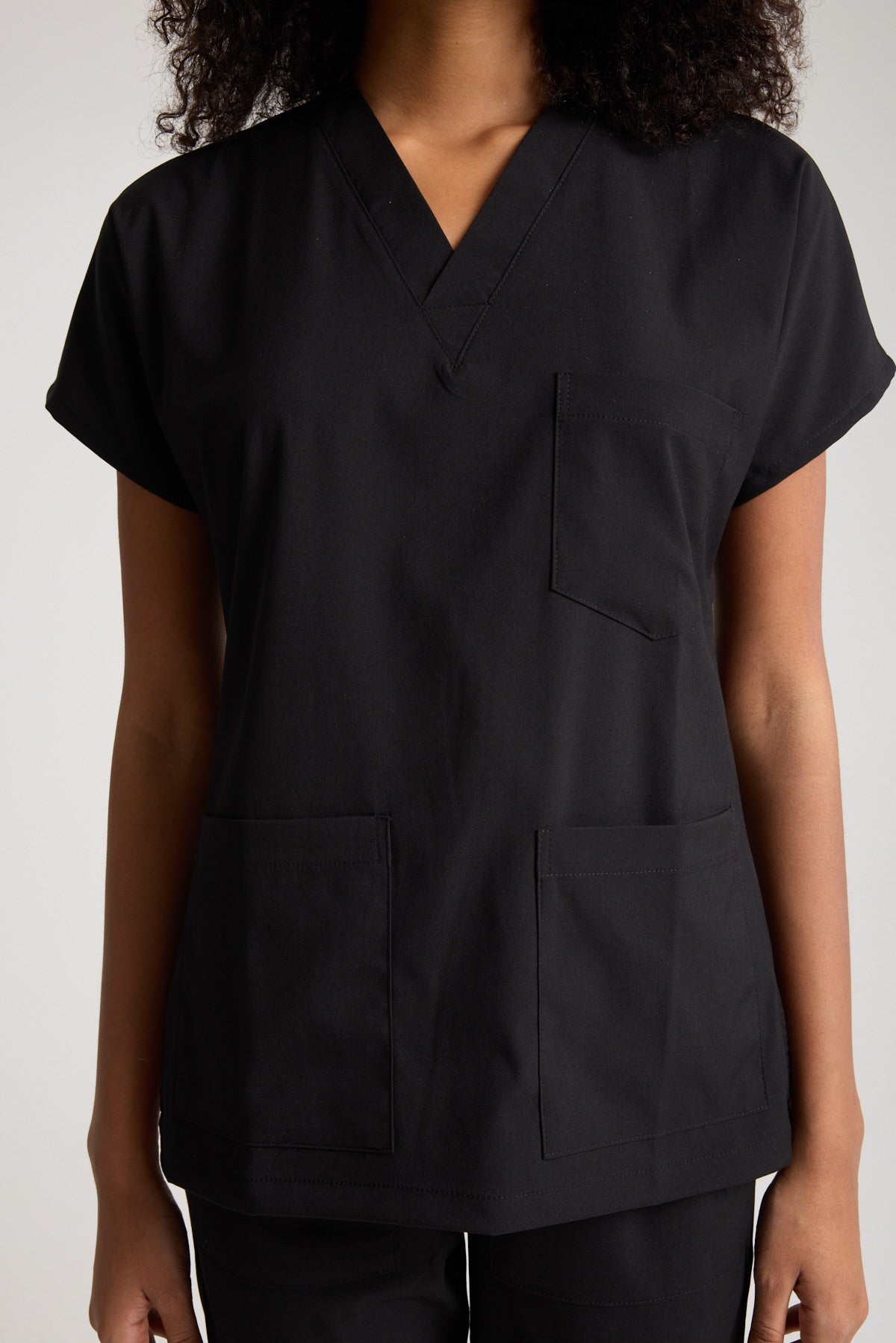 Panda Women's Scrub Top