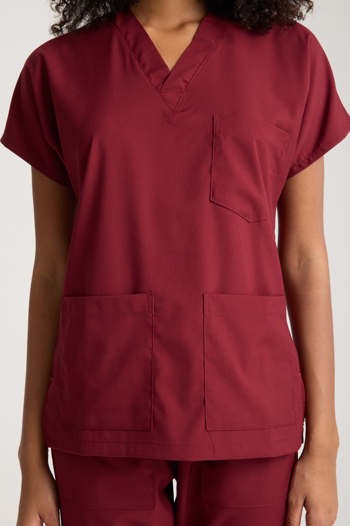 Panda Women's Scrub Top