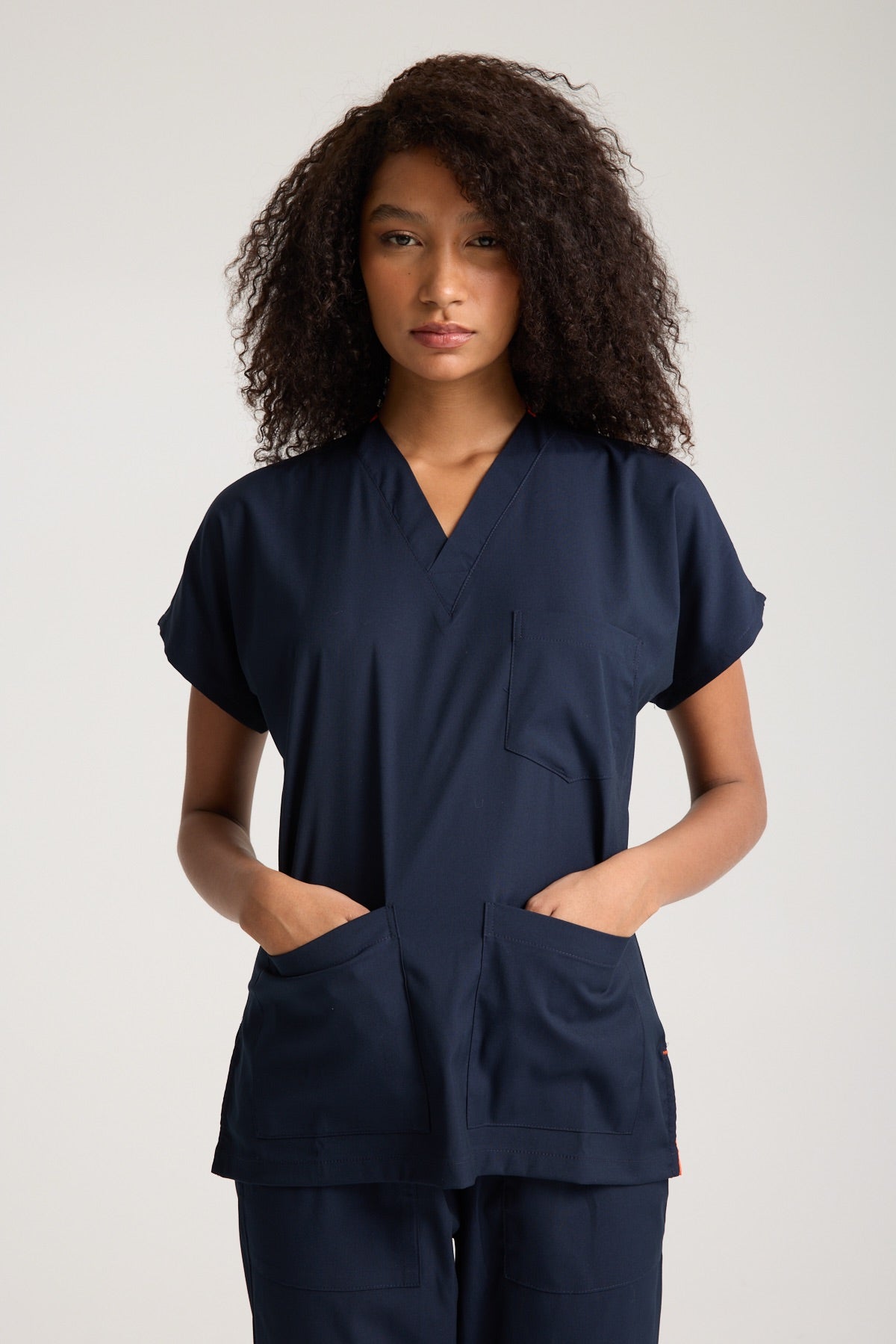 Panda Women's Scrub Top