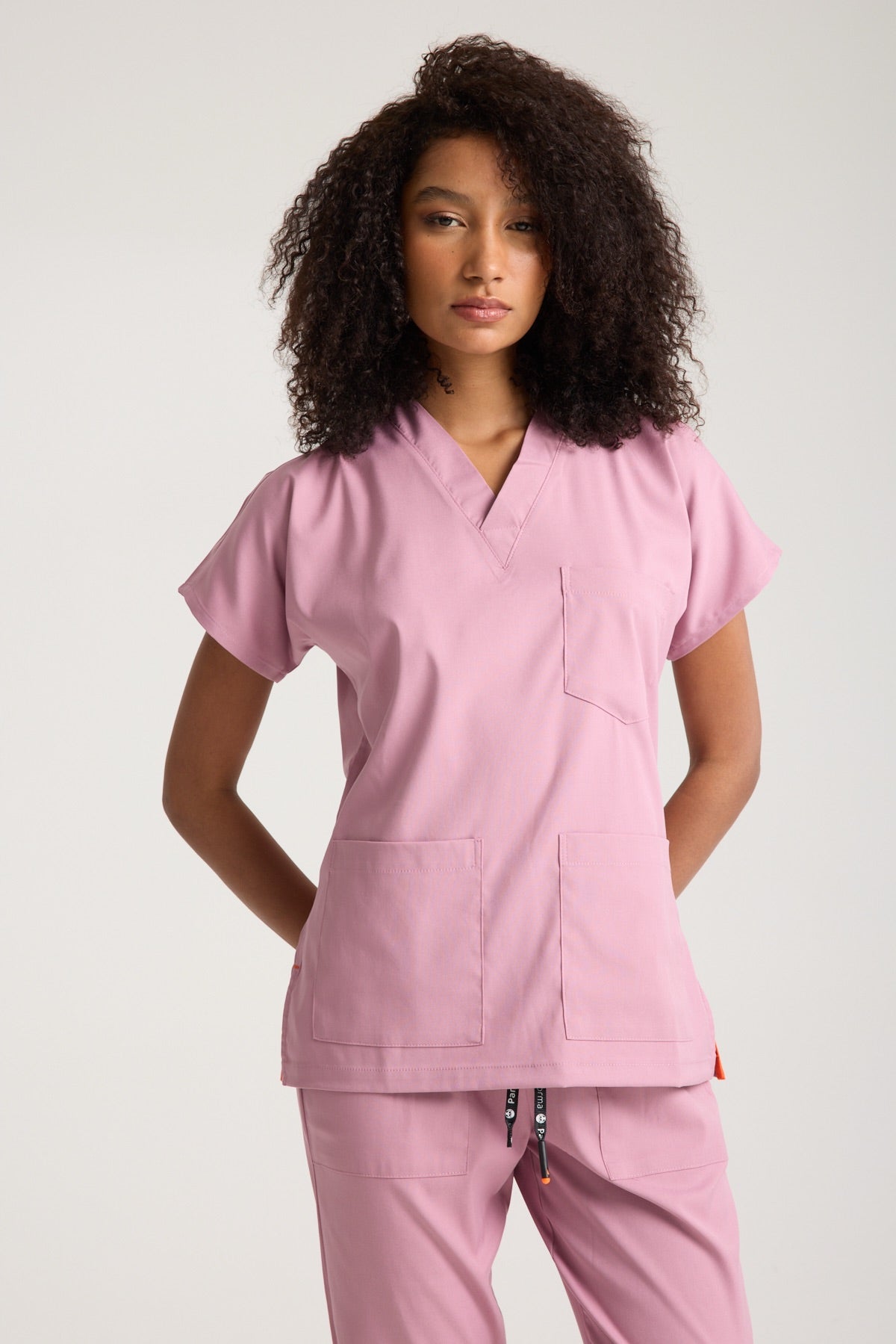 Panda Women's Scrub Top