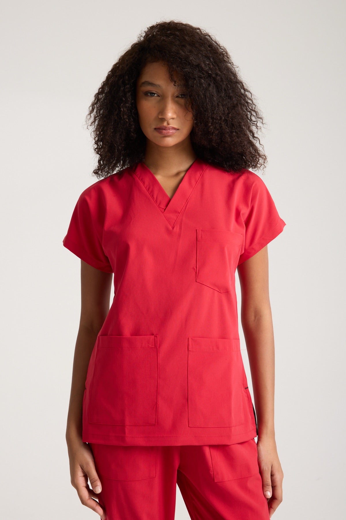 Panda Women's Scrub Top