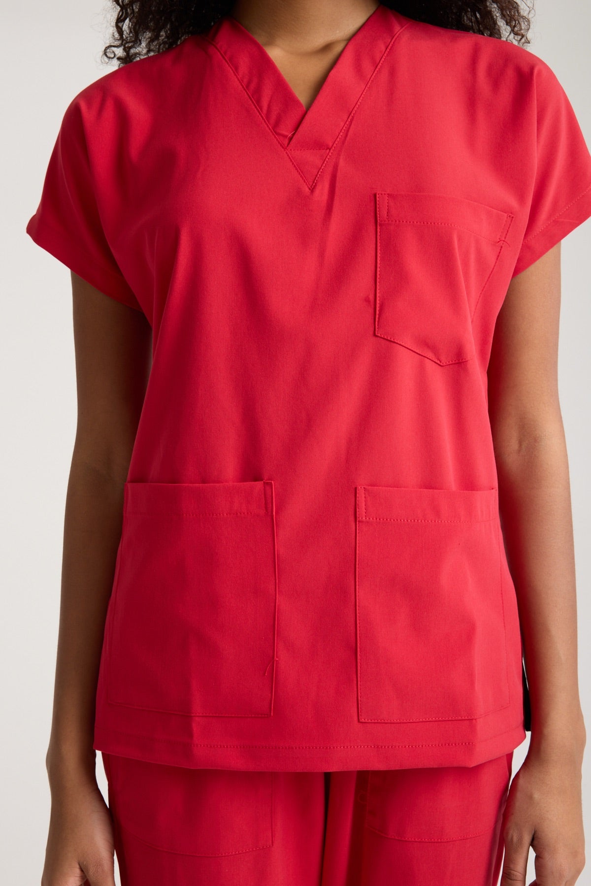 Panda Women's Scrub Top