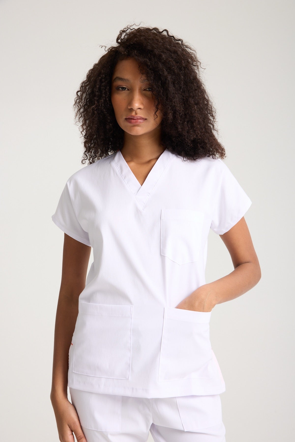 Panda Women's Scrub Top